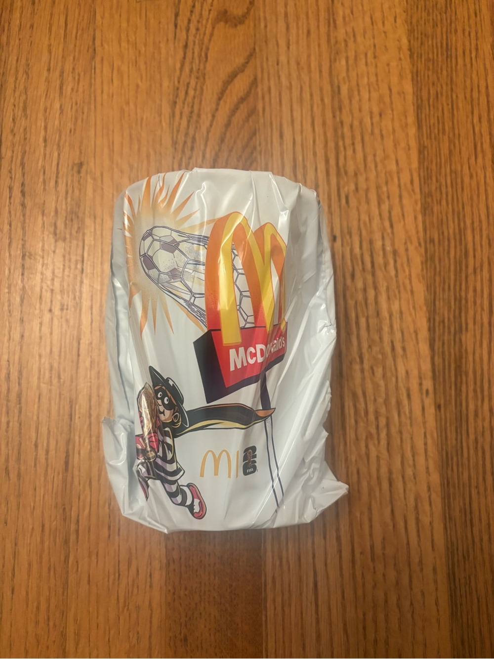NEW FIFA World Cup 2026 McDonald’s Meal Collectible Cup Surprise Unopened